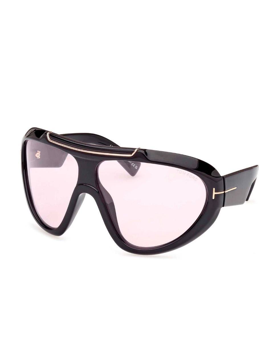 Tom Ford Linden Ft1094 Black/Light Pink Violet Photochromic Sunglasses